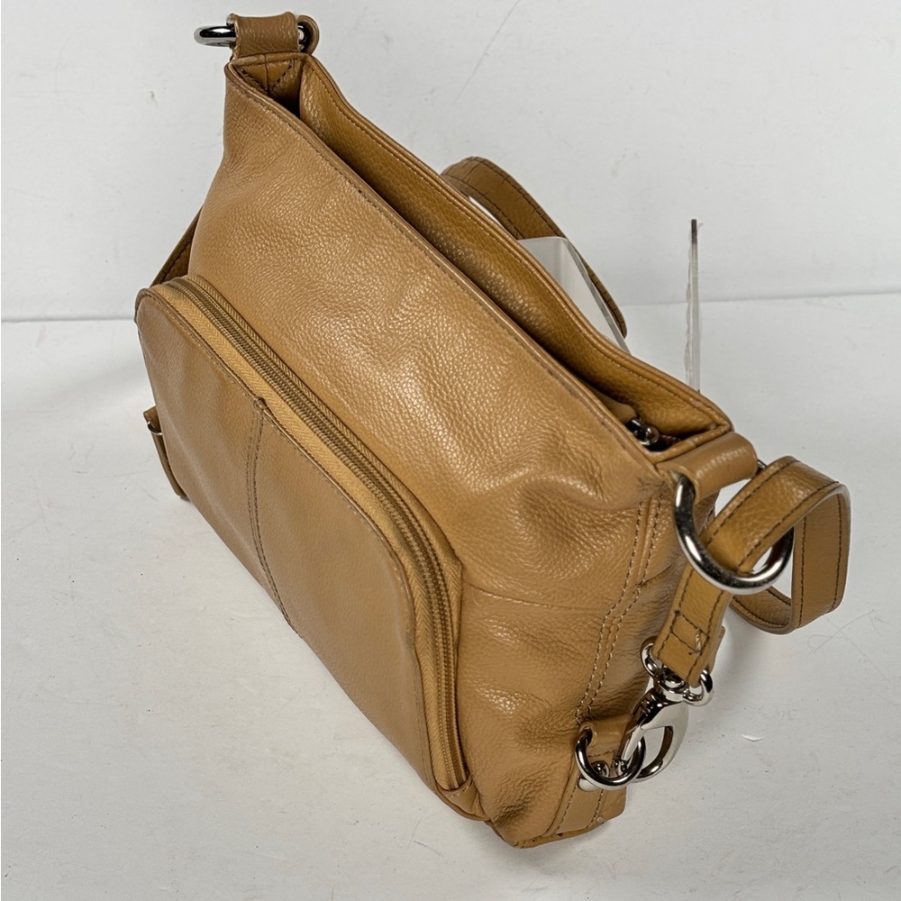 Tignanello tan Leather Crossbody Bag - Picture 5 of 13